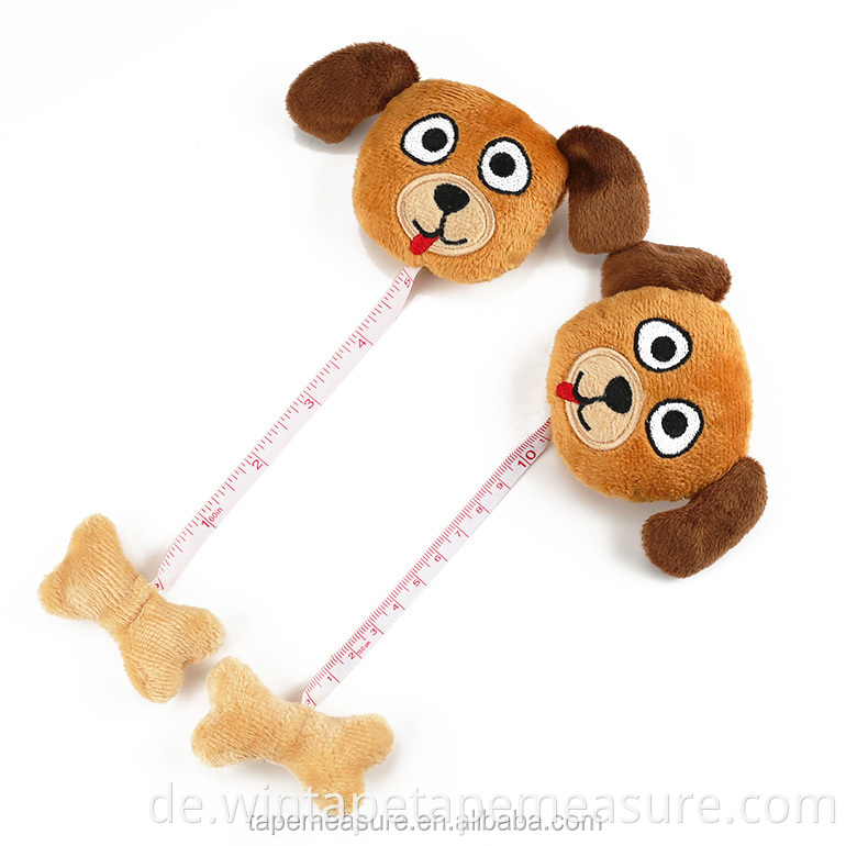 Geschenk Promotion Mini Spielzeug Cartoon-Stil Messband Umweltfreundliche Fiberglas-elastisches Maßband Maß